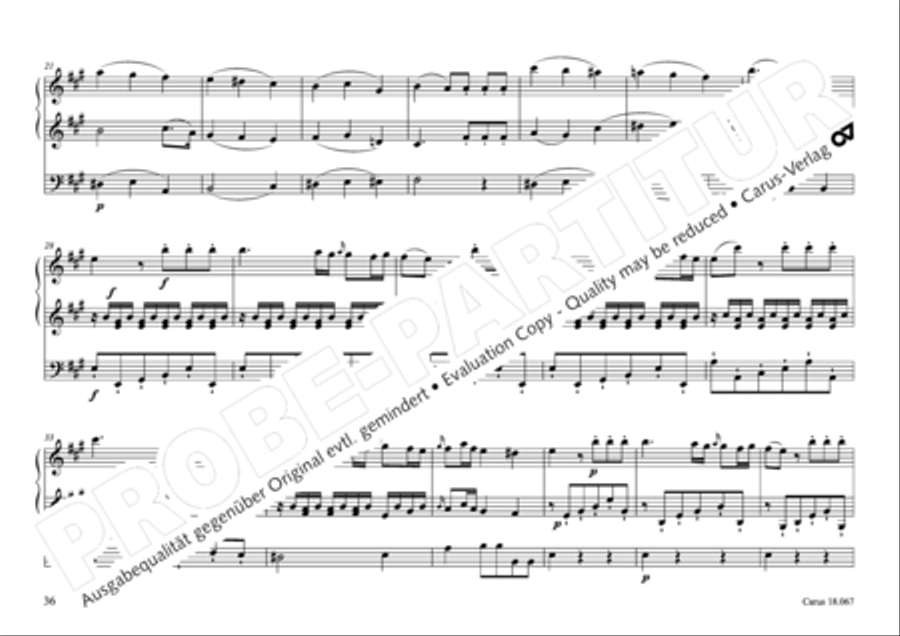 17 Church sonatas Organ Solo scores gallery preview page 37