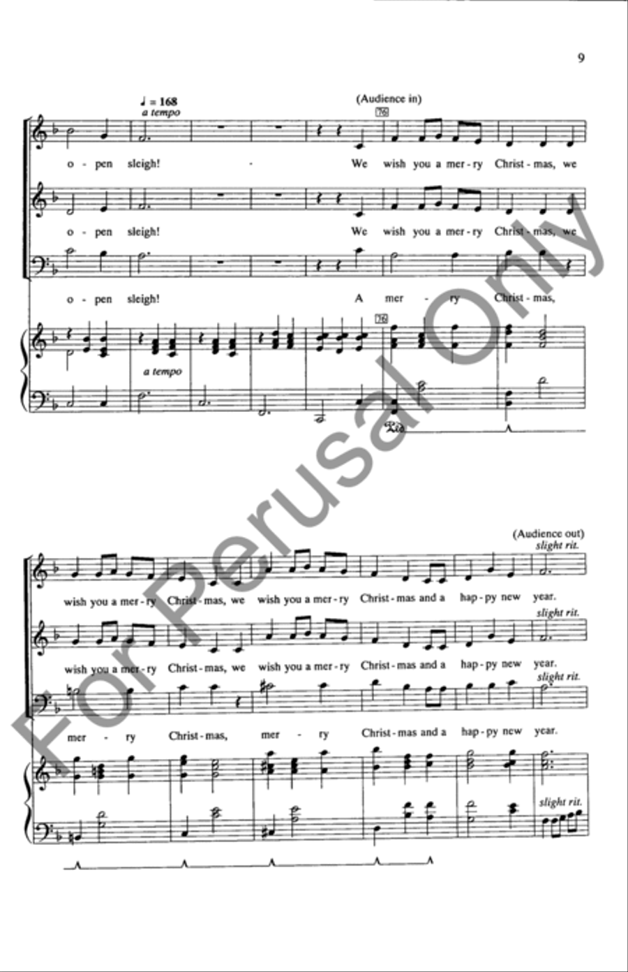 Sing Hey! Sing Ho! 3-Part scores gallery preview page 8