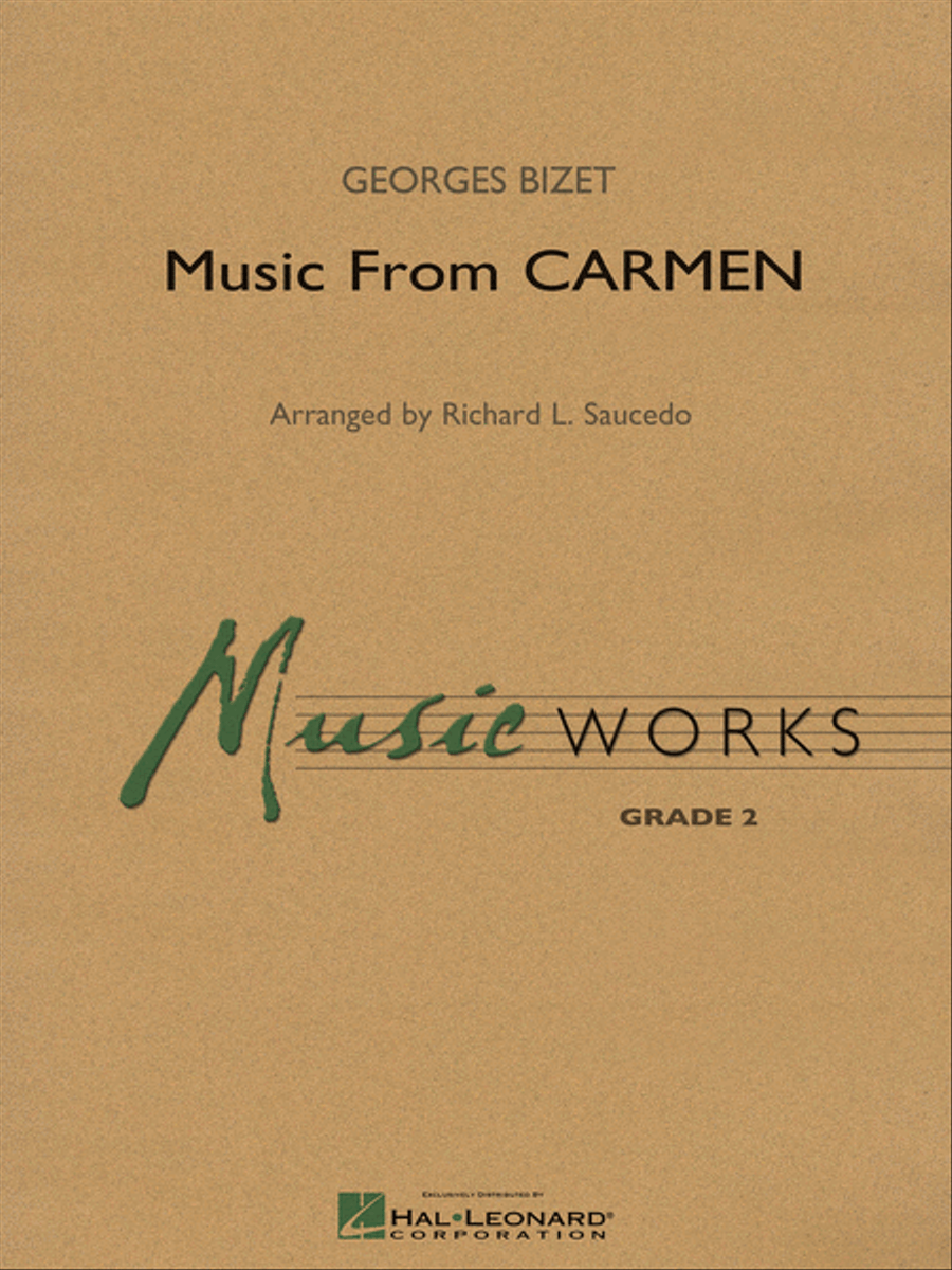 Music from Carmen Concert Band scores gallery preview page 1
