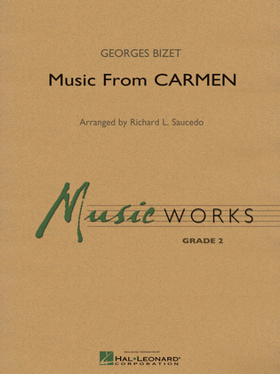 Book cover for Music from Carmen