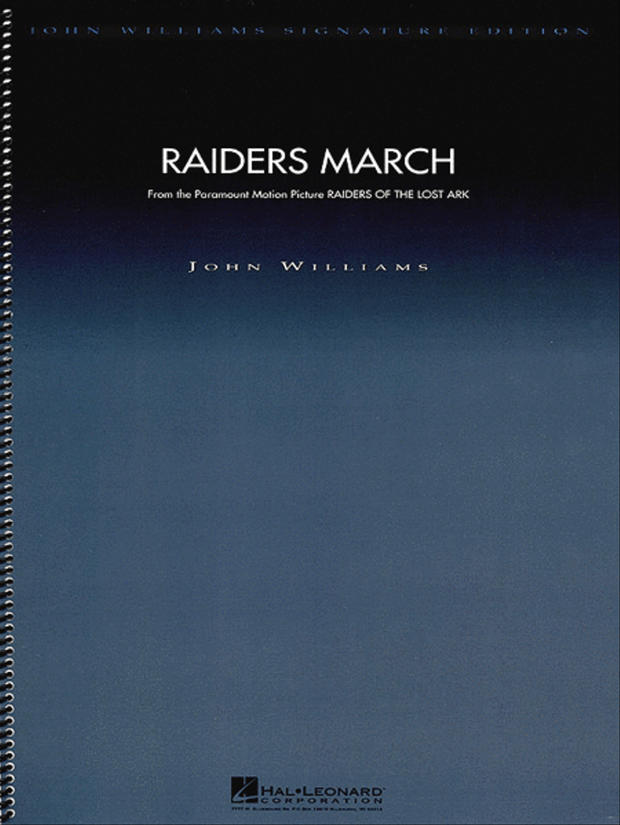 Book cover for Raiders March - Deluxe Score