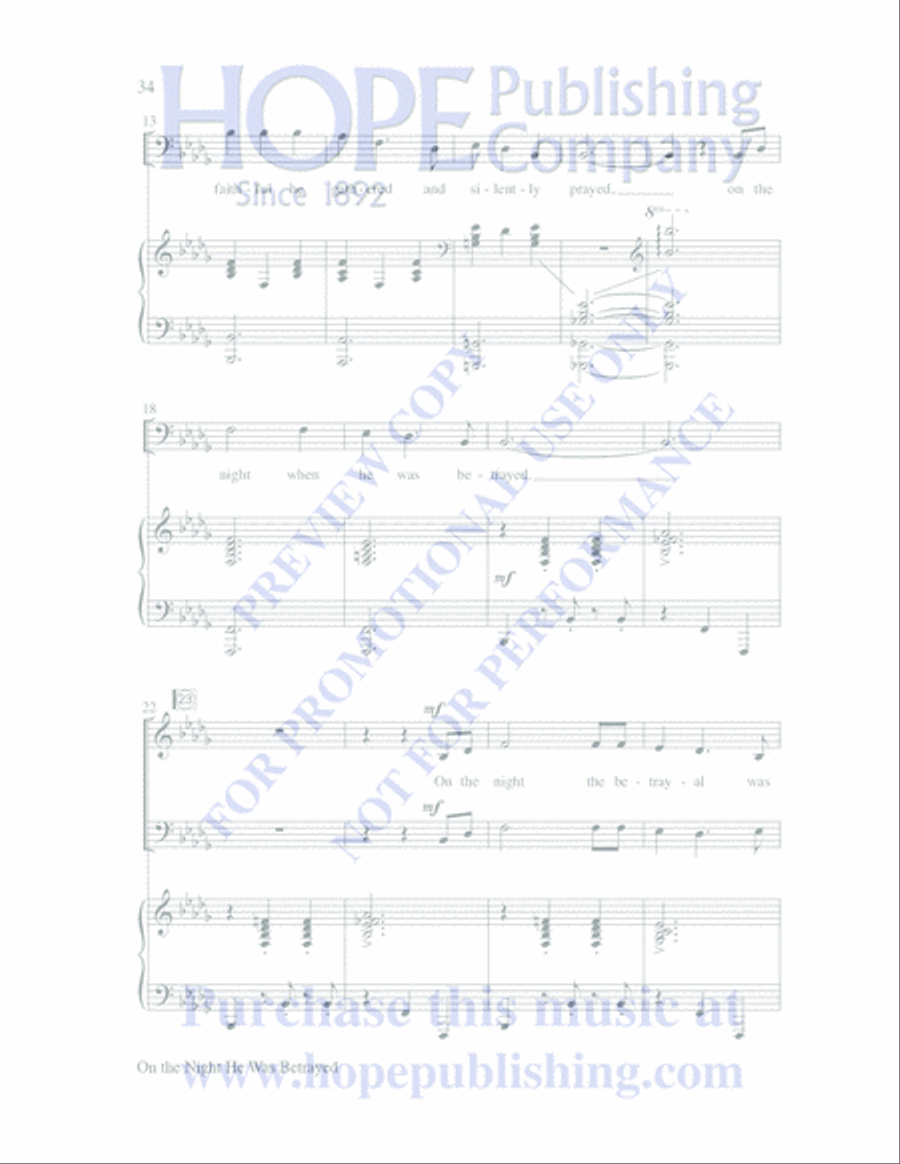 The Seven Last Days 4-Part scores gallery preview page 37
