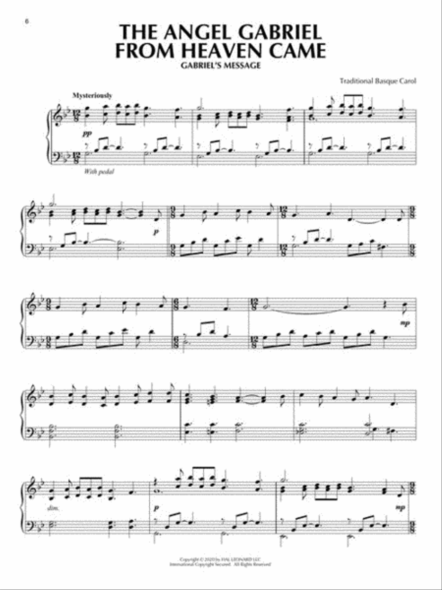 Piano Solos for the Church Year Piano Solo scores gallery preview page 7
