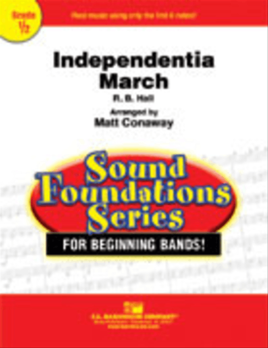 Independentia Concert Band scores gallery preview page 1