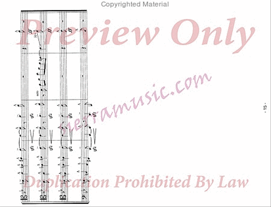 Lassus Trombone Trombone Quartet scores gallery preview page 16