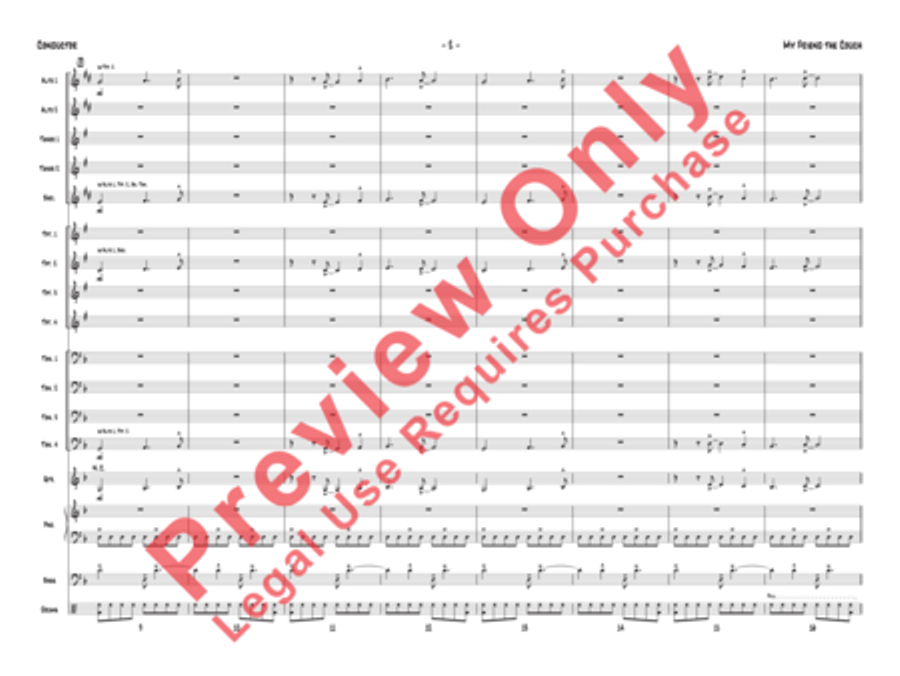My Friend the Couch Jazz Ensemble scores gallery preview page 5