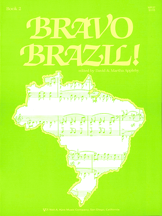 Book cover for Bravo Brazil!, Book 2