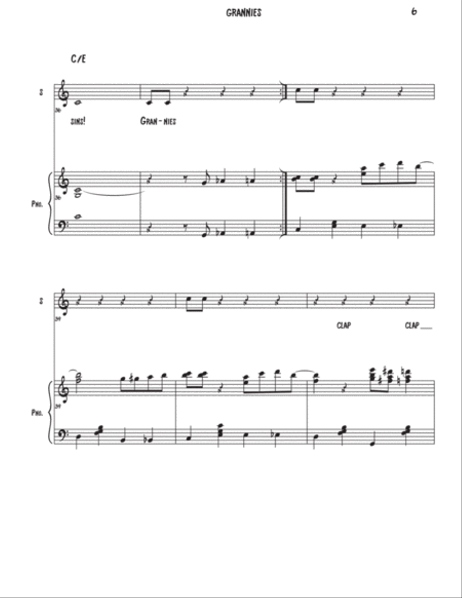 Grannies Grannies Voice scores gallery preview page 6