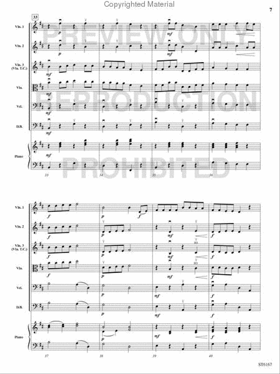 Boots and Saddle String Orchestra scores gallery preview page 5