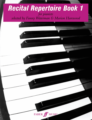 Book cover for Recital Repertoire, Book 1