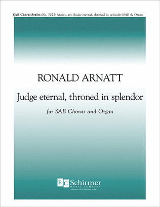 Book cover for Judge Eternal, Throned in Splendor