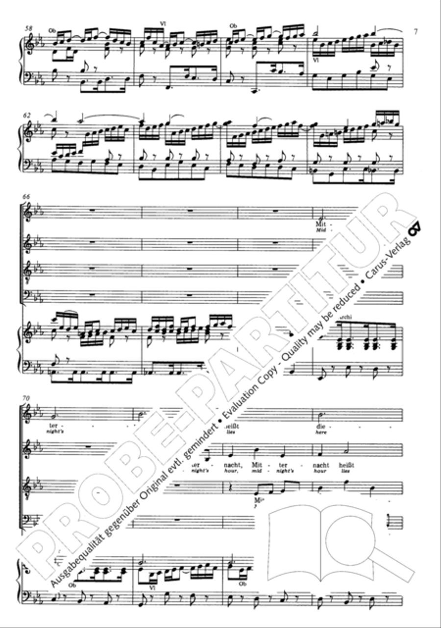 Wake, o wake and hear the voices STB scores gallery preview page 8