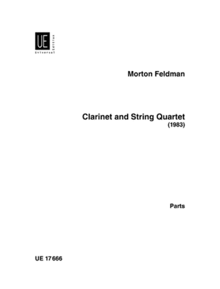Book cover for Clarinet And String Quartet