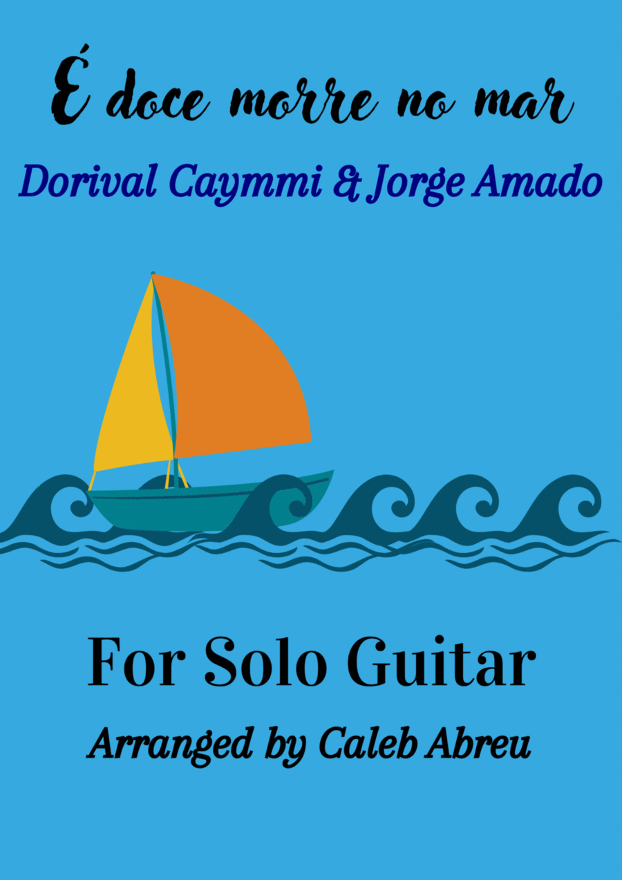 É doce morrer no mar by Dorival Caymmi & Jorge Amado Acoustic Guitar scores gallery preview page 1