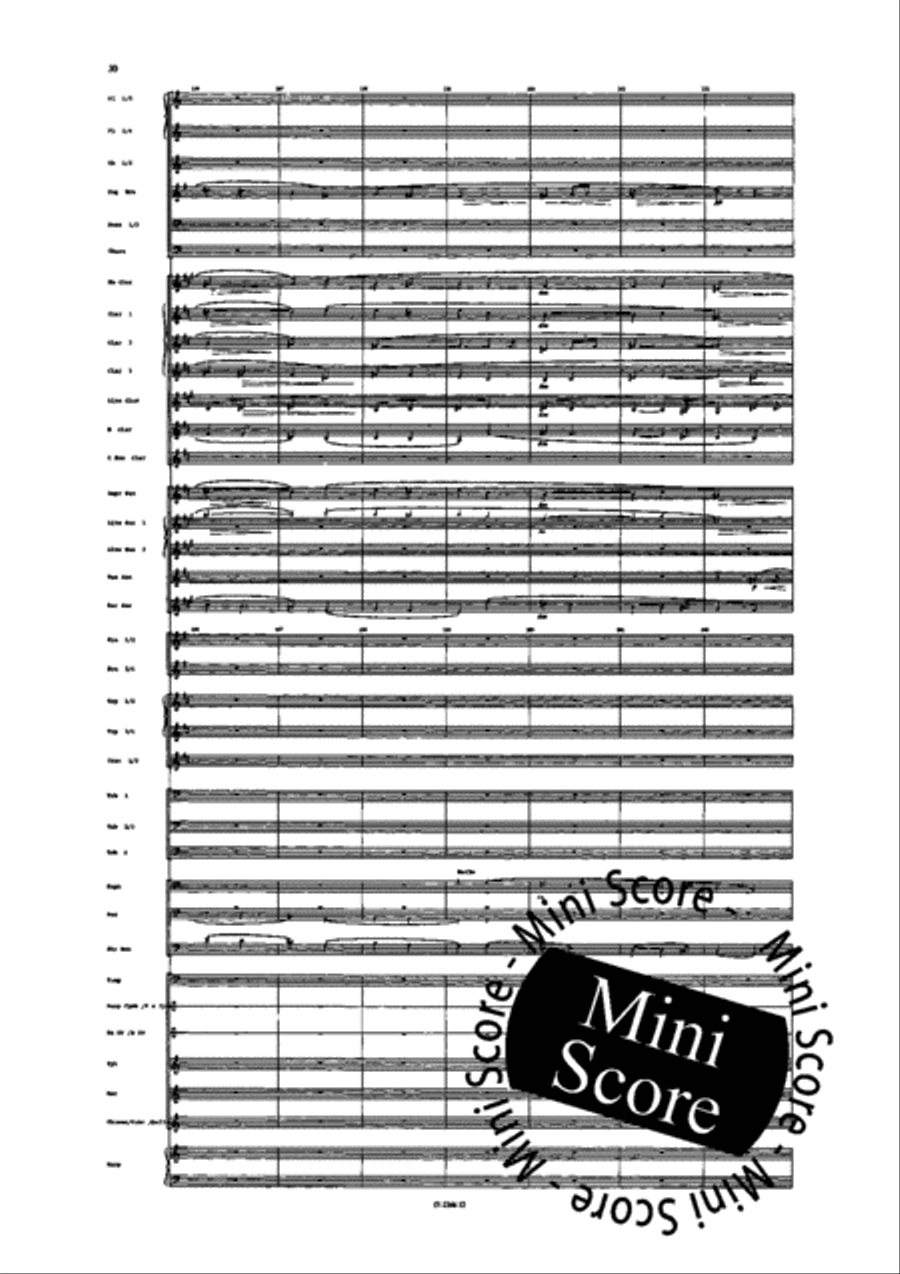 Fifth Symphony Concert Band scores gallery preview page 35