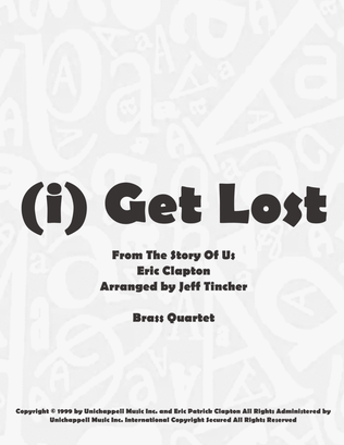 Book cover for (i) Get Lost