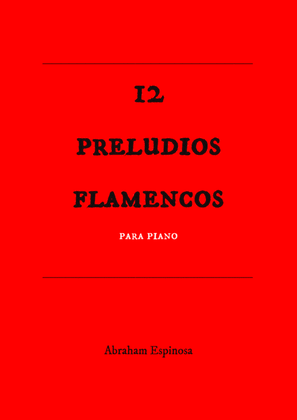 12 preludios flamencos para piano