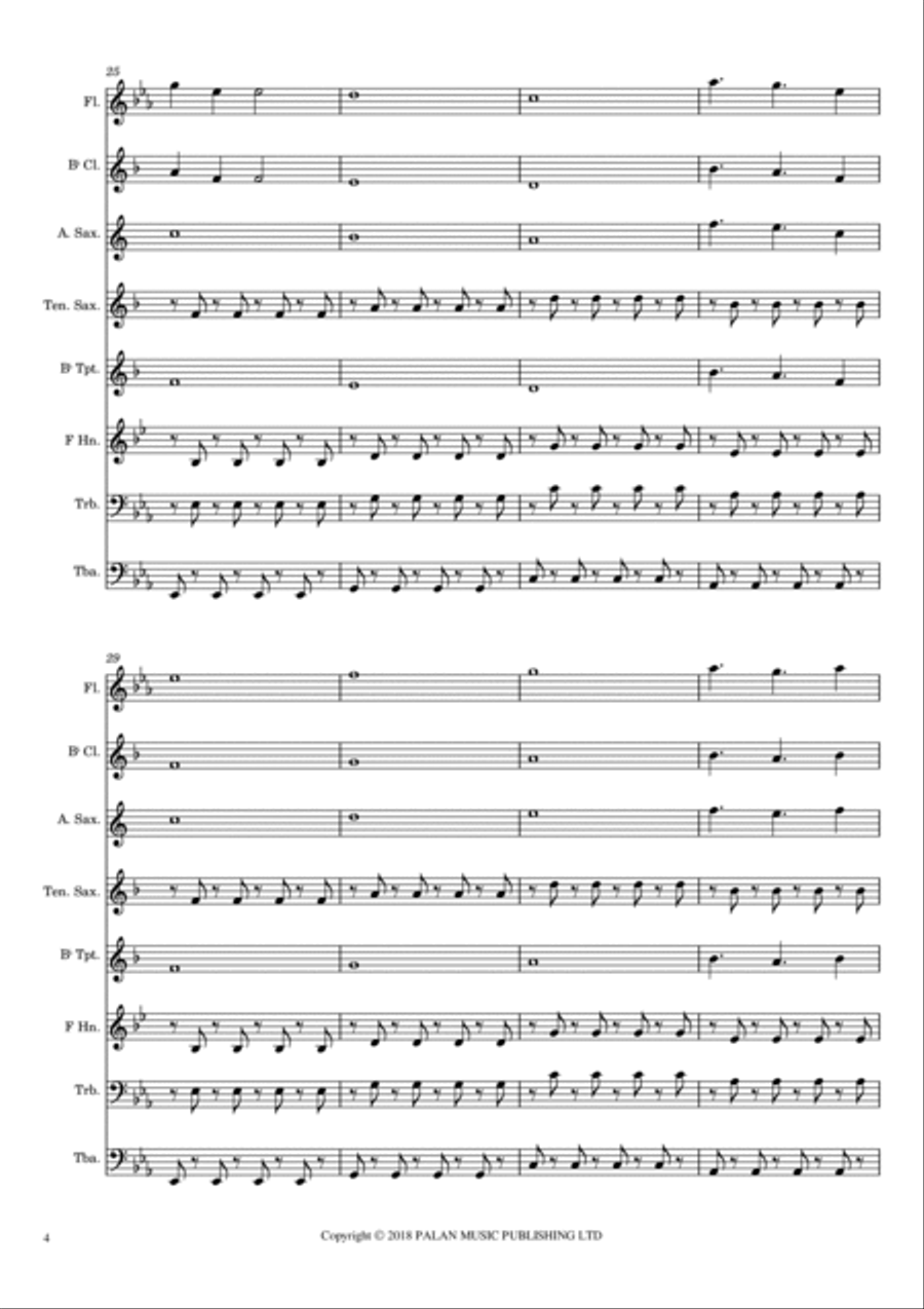 Bla Bla Bla Large Ensemble scores gallery preview page 4