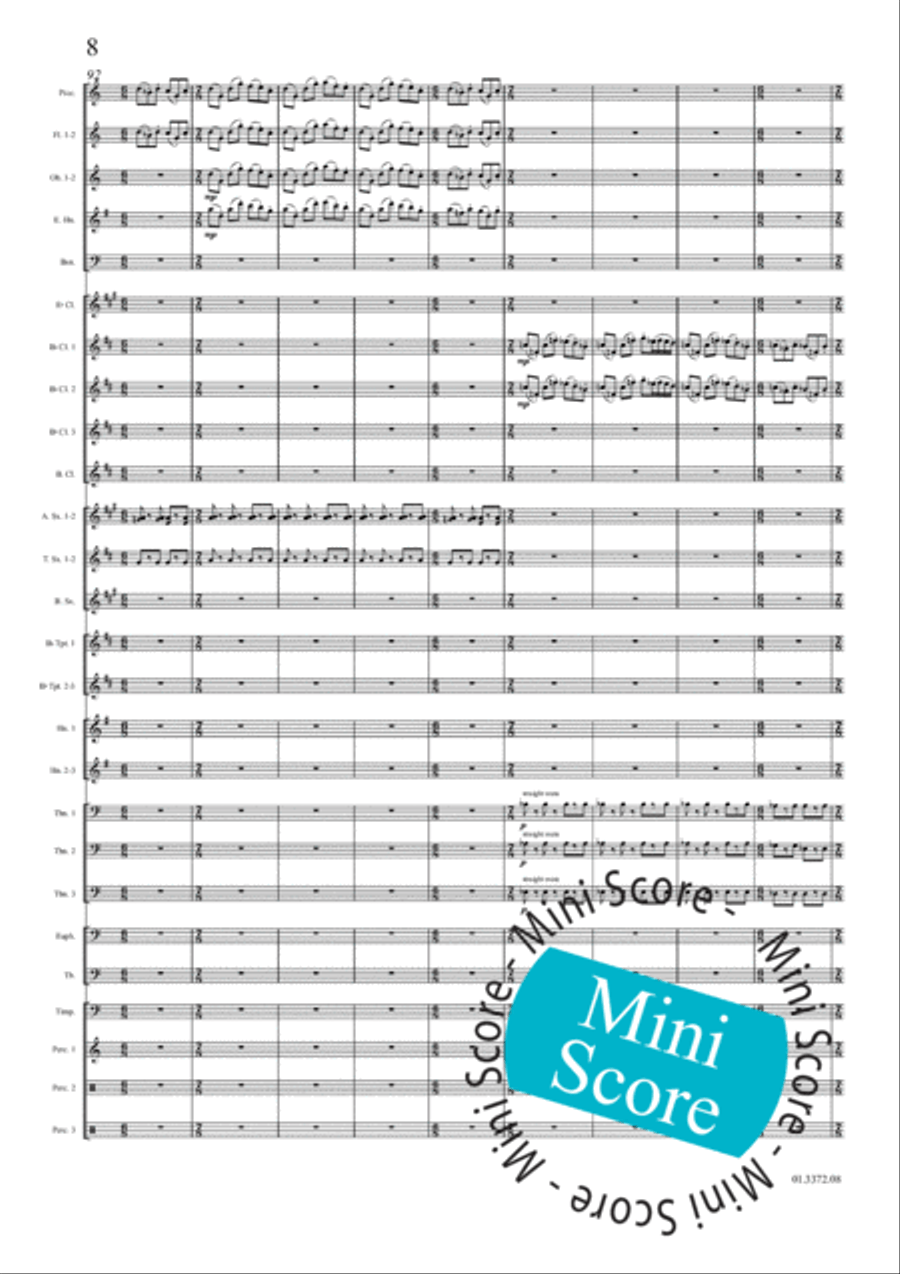 TESEO Concert Band scores gallery preview page 14