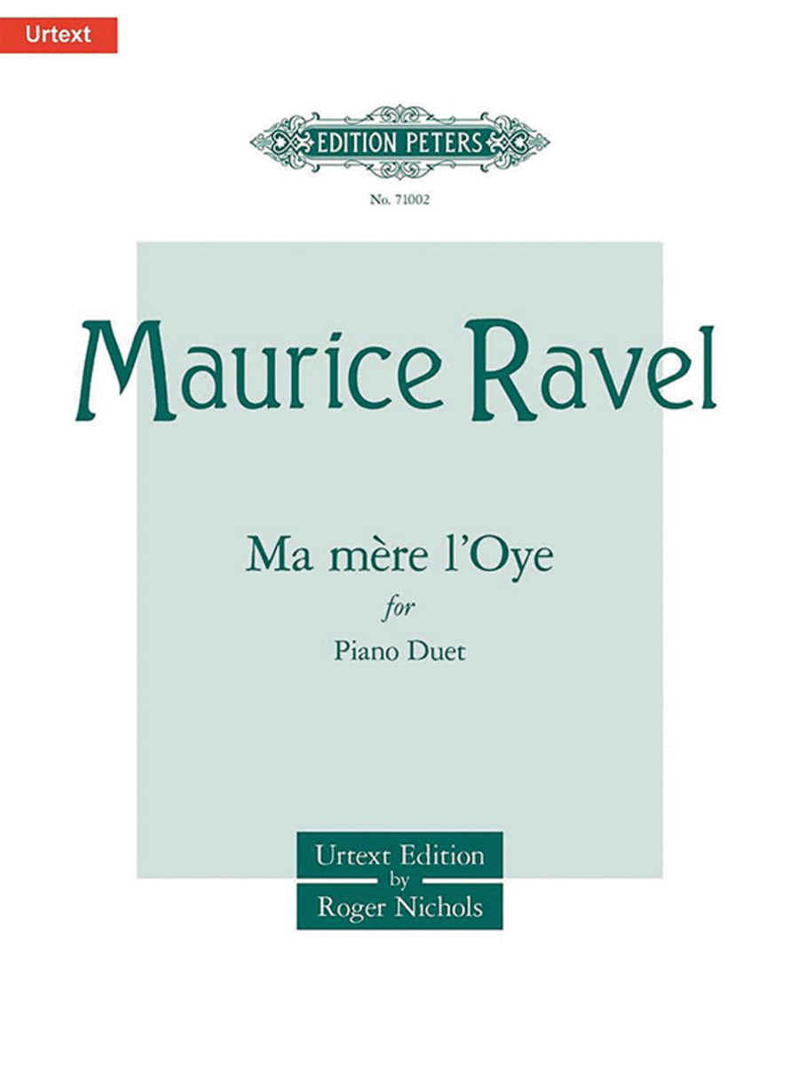 Ma mère l'Oye for Piano Duet Piano Duet scores gallery preview page 1