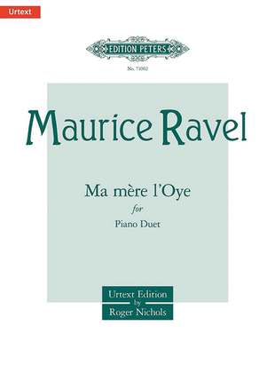 Book cover for Ma mère l'Oye for Piano Duet