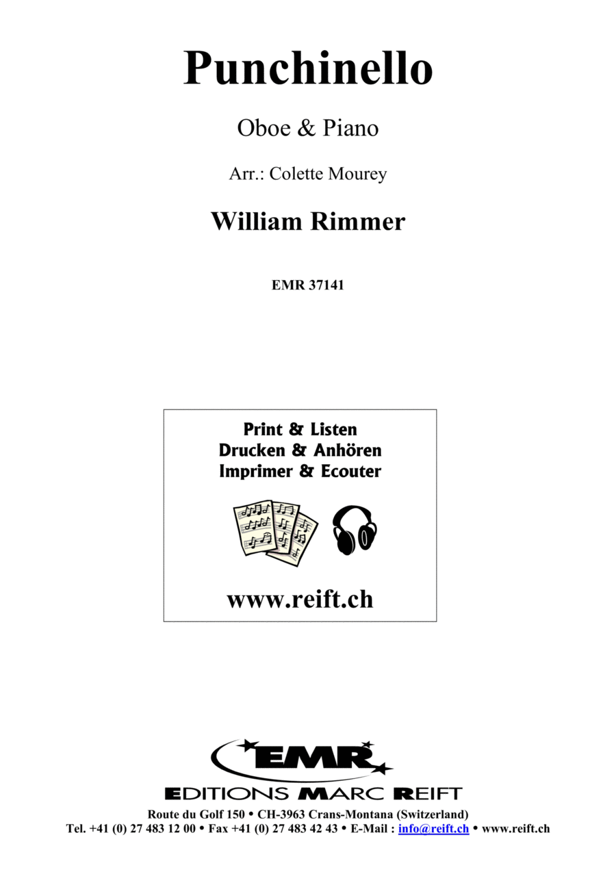 Punchinello Punchinello Piano Accompaniment scores gallery preview page 1