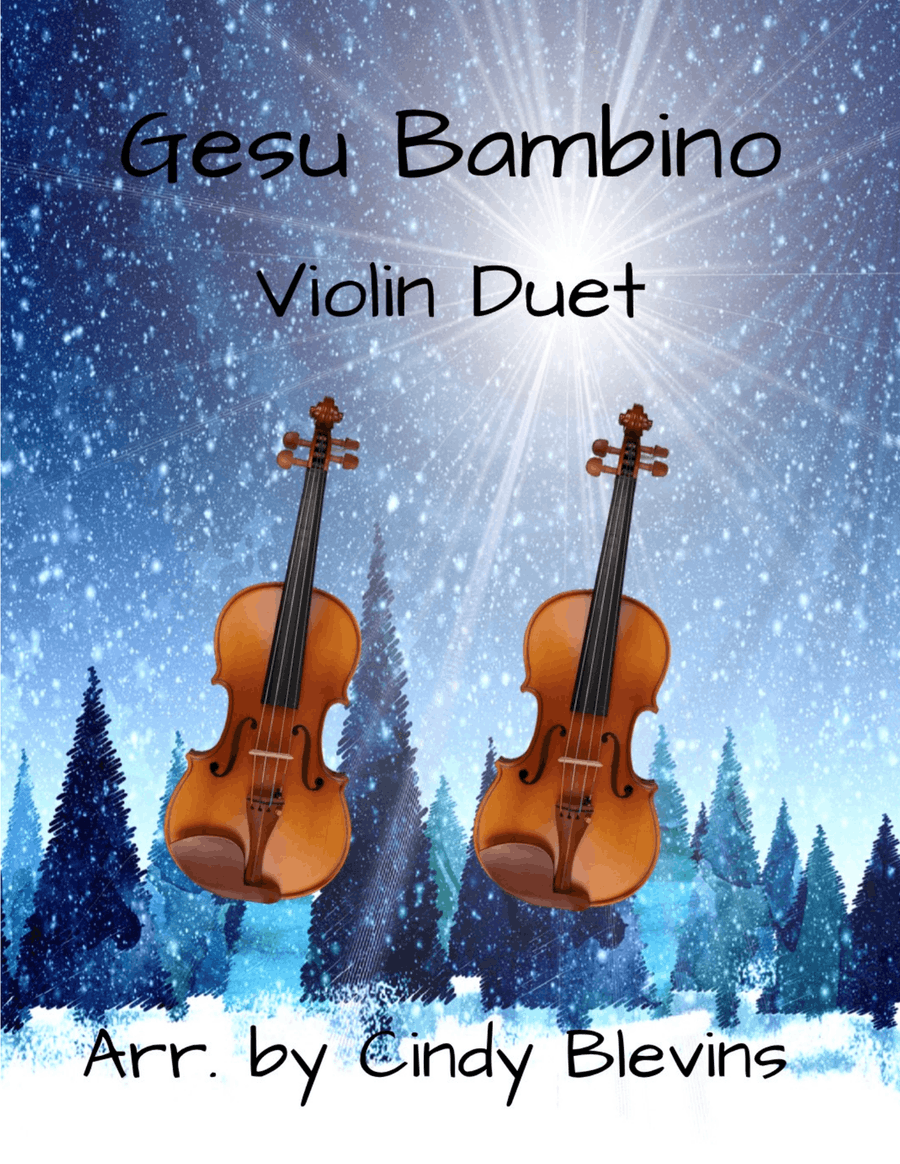 Gesu Bambino, for Violin Duet String Duet scores gallery preview page 1