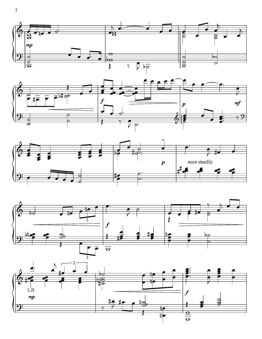 Alfie (arr. Phillip Keveren) Piano Solo scores gallery preview page 2