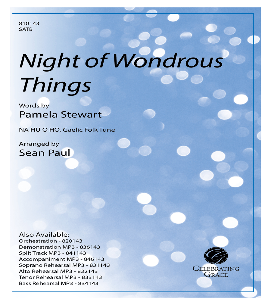 Book cover for Night of Wondrous Things