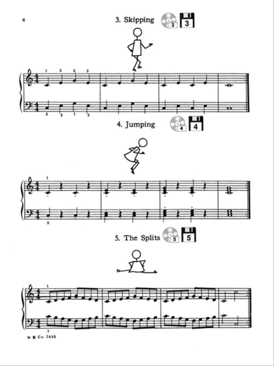 A Dozen a Day Preparatory Book Piano Method scores gallery preview page 4