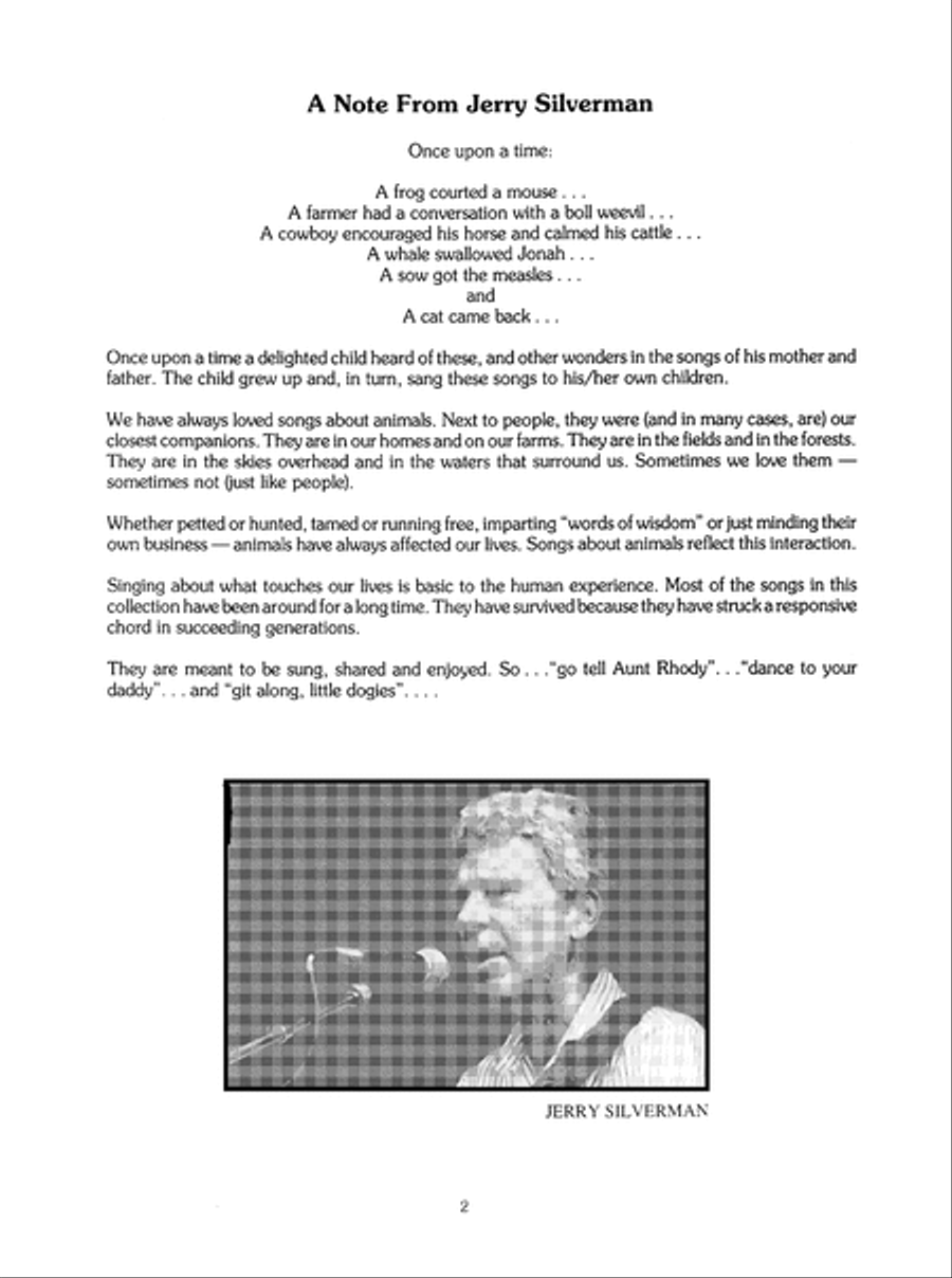 Animal Songbook Piano, Vocal scores gallery preview page 3