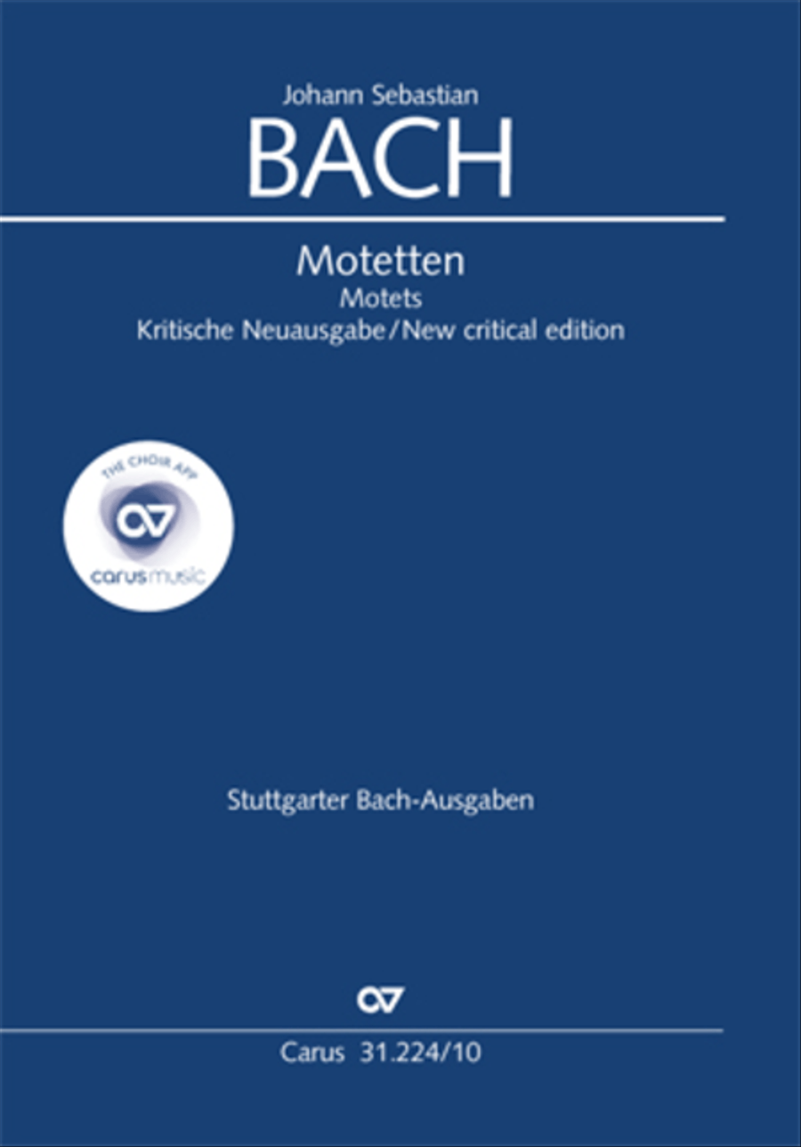 The complete motets (without Bc) Choir scores gallery preview page 1