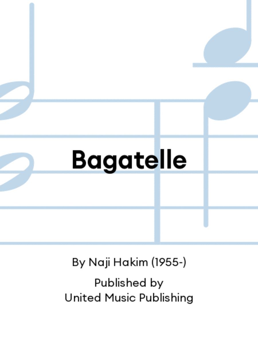 Bagatelle Bagatelle Viola Solo scores gallery preview page 1