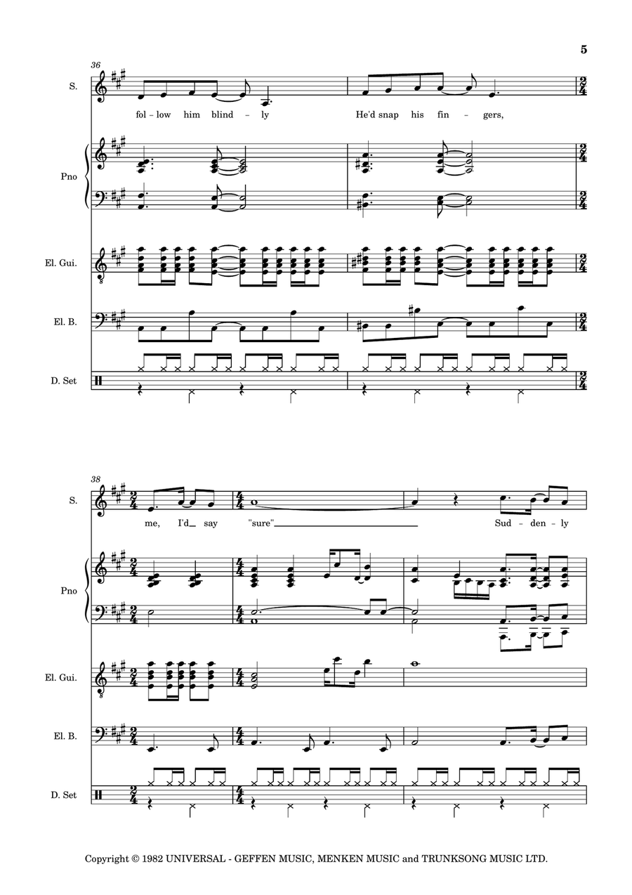 Suddenly Seymour Large Ensemble scores gallery preview page 6