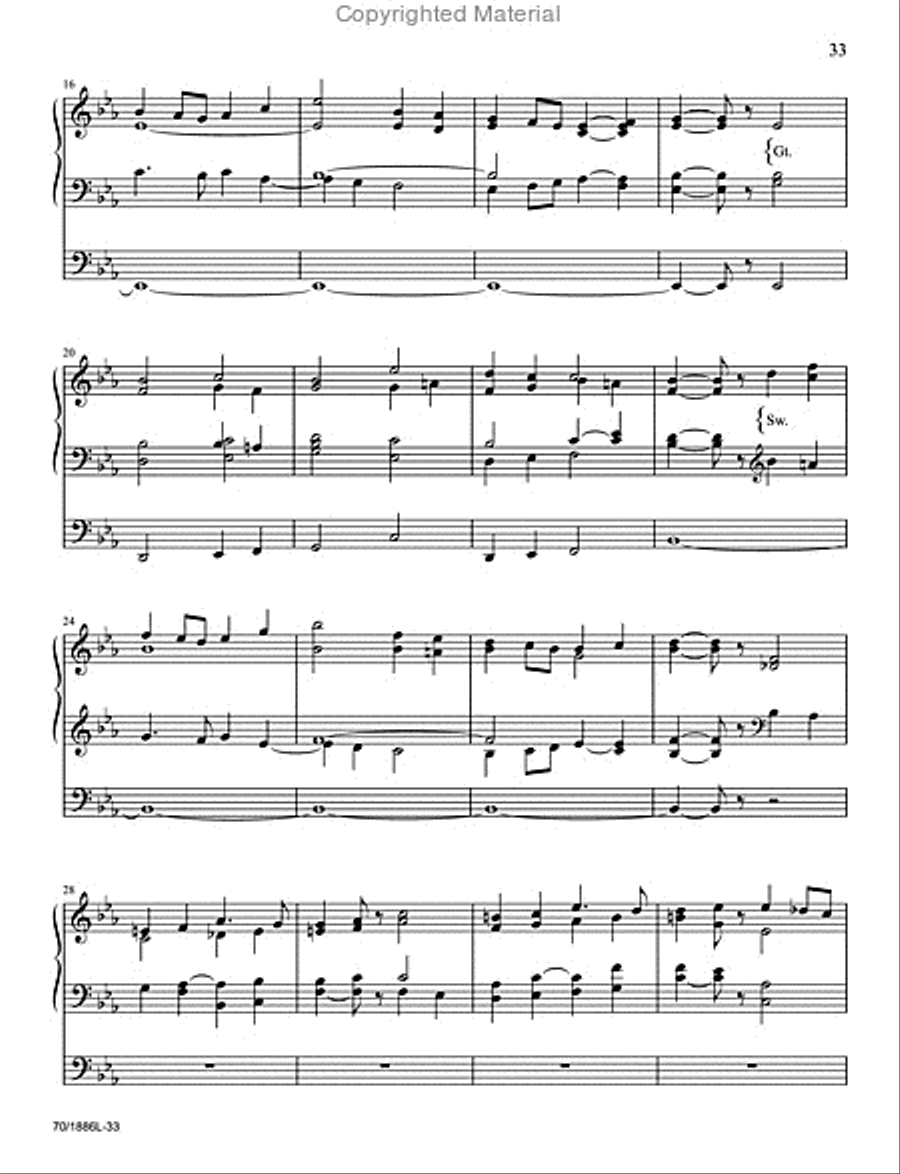 The Organist's Library, Vol. 56 Organ Solo scores gallery preview page 9
