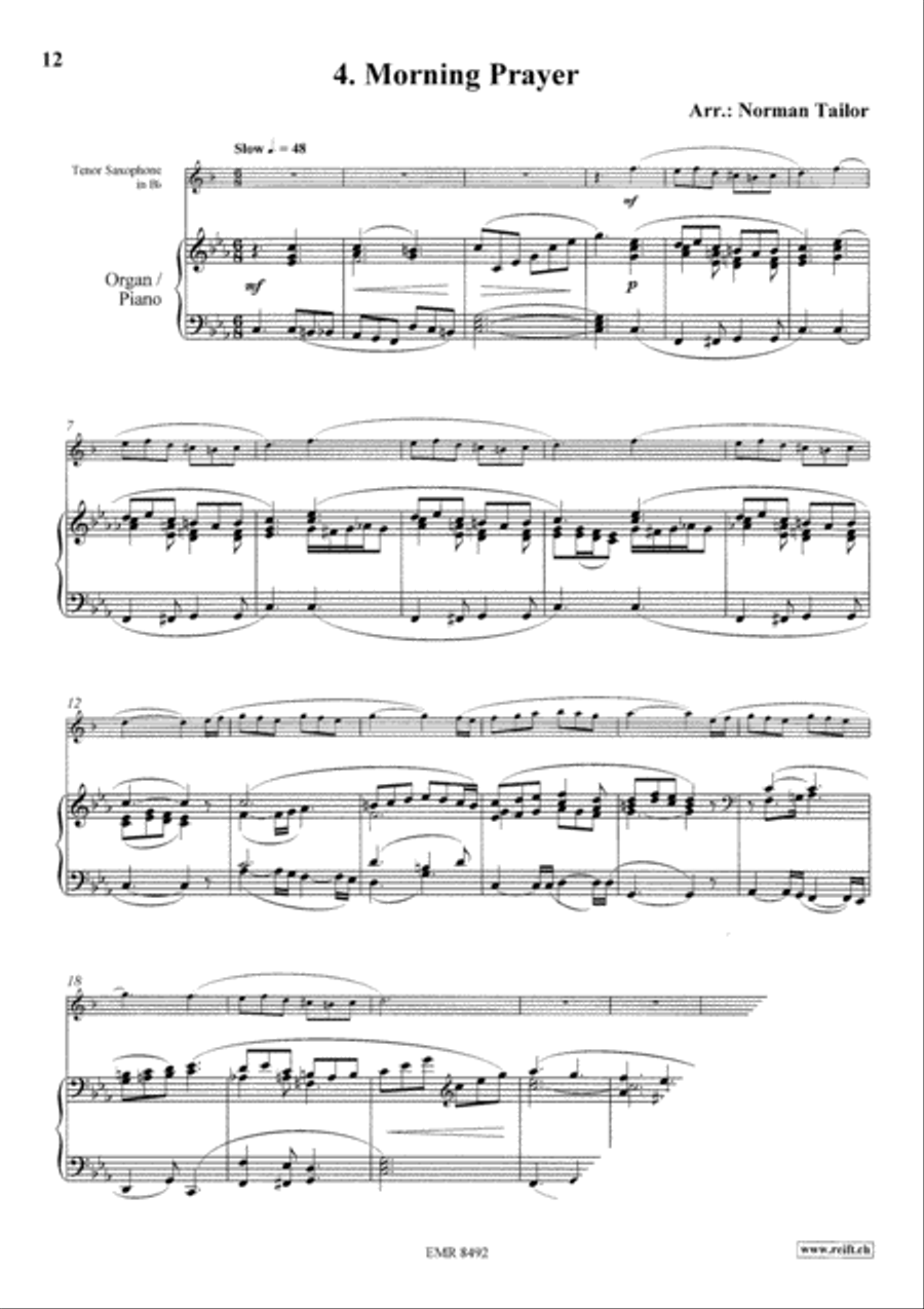 Sacred Music Volume 4 Sacred Music Volume 4 Tenor Saxophone scores gallery preview page 6
