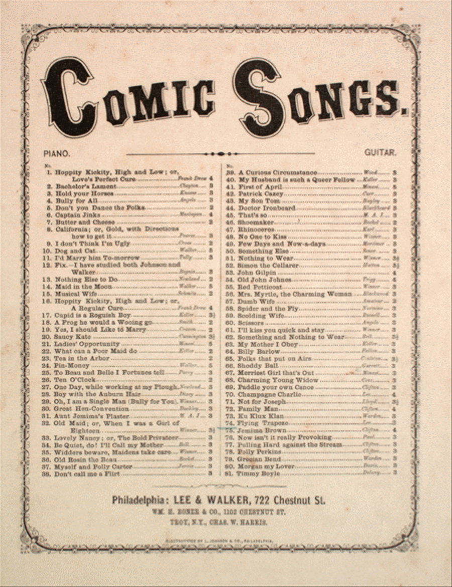 The flying trapez Voice Solo scores gallery preview page 1
