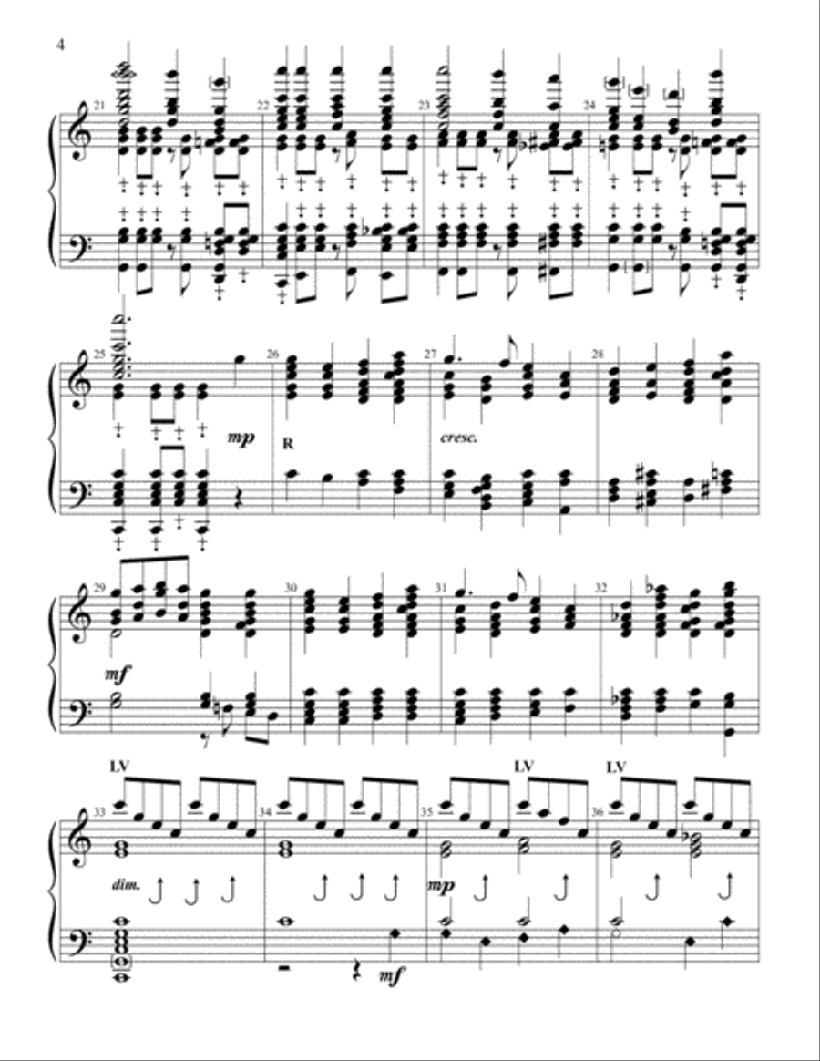 Bells & Chimes for Special Times Handbell Choir scores gallery preview page 31