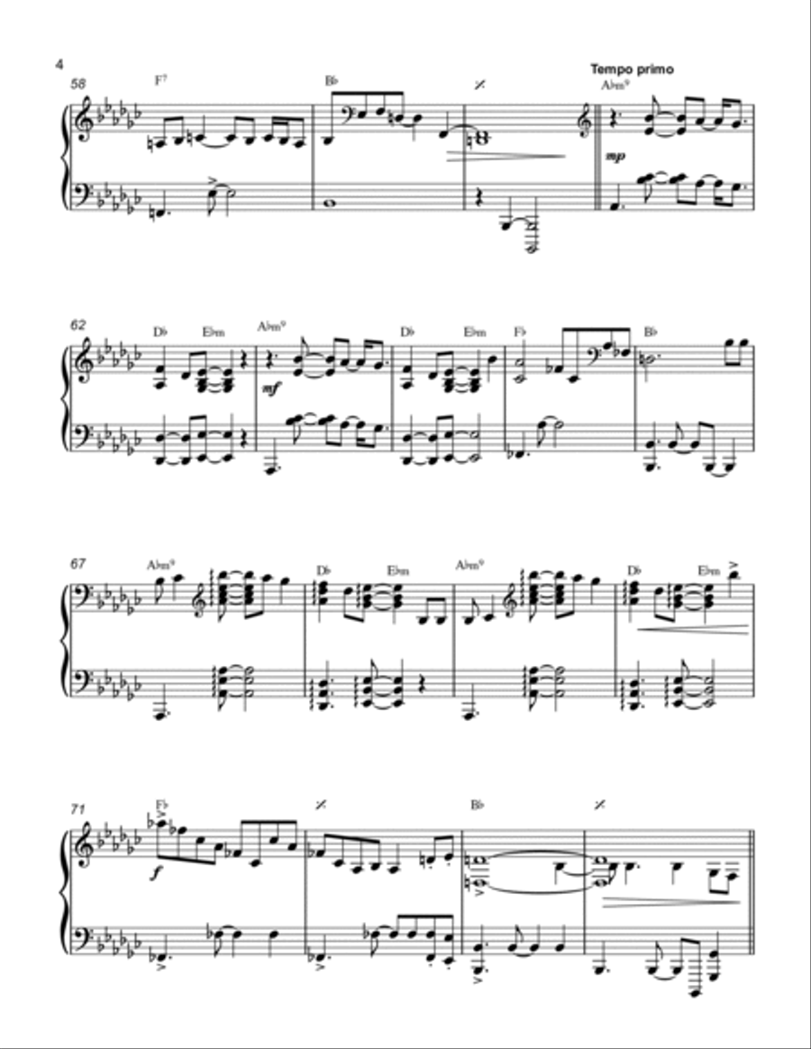 Othello Othello Piano Solo scores gallery preview page 4