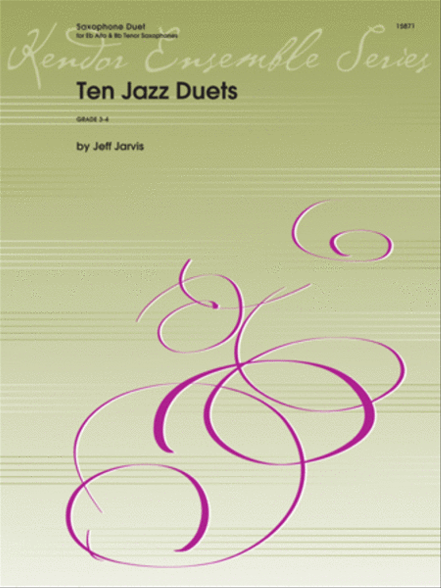 Ten Jazz Duets Woodwind Duet scores gallery preview page 1