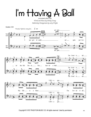 Book cover for I'm Having A Ball