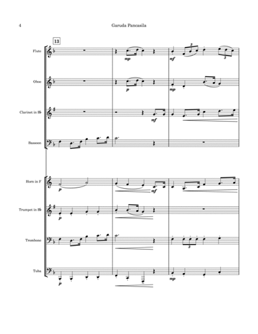 Garuda Pancasila - Woodwind & Brass Ensemble image number null