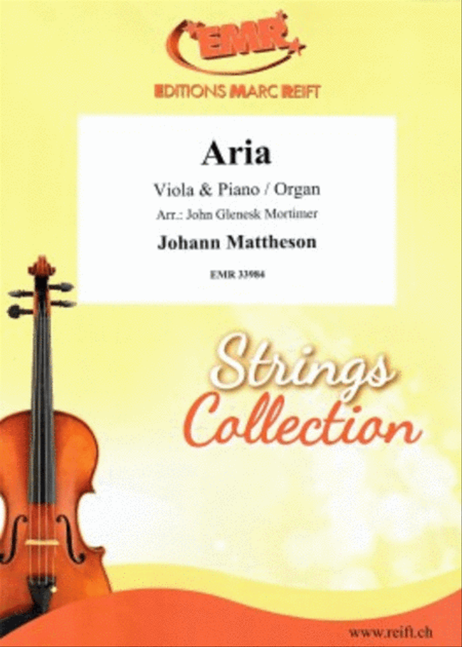 Aria Aria Viola scores gallery preview page 1
