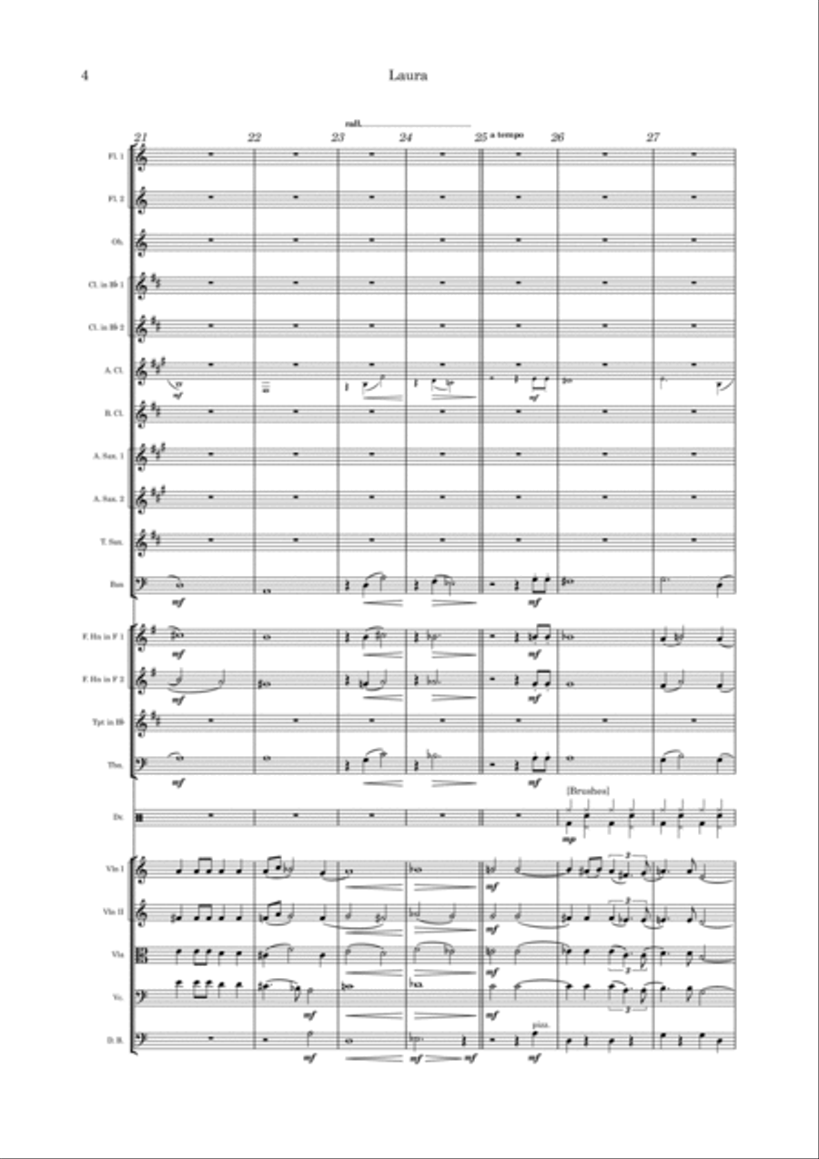 Laura Full Orchestra scores gallery preview page 4