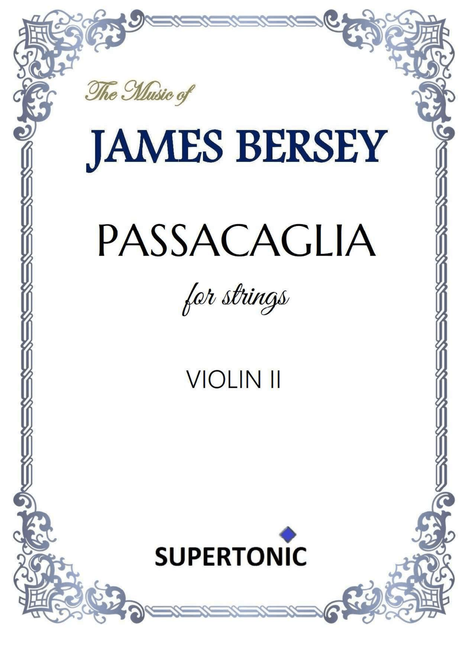Passacaglia (for strings - score & parts) String Orchestra scores gallery preview page 6