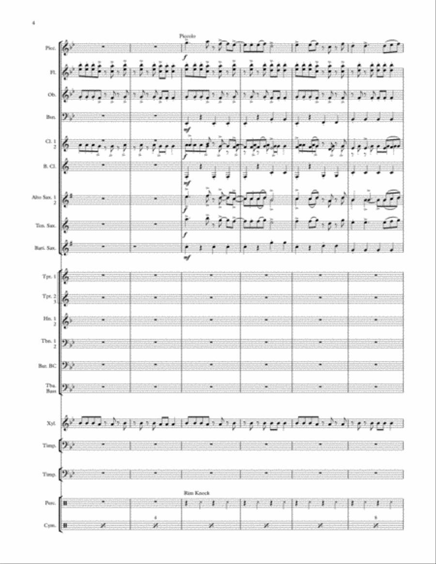 Jubilation Concert Band scores gallery preview page 5