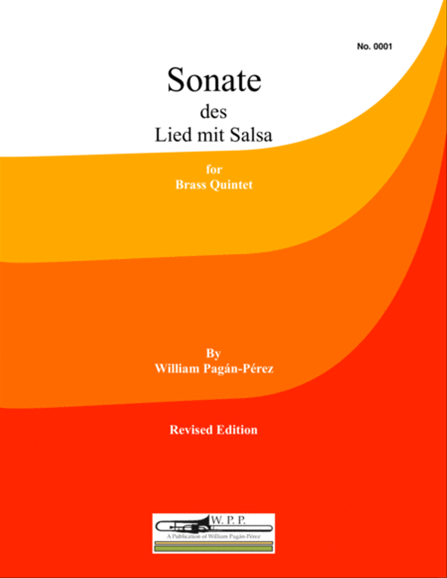 Sonate des Lied mit Salsa