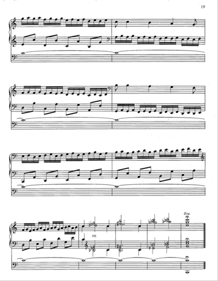 Partita on St. Anne Partita on St. Anne Organ scores gallery preview page 9