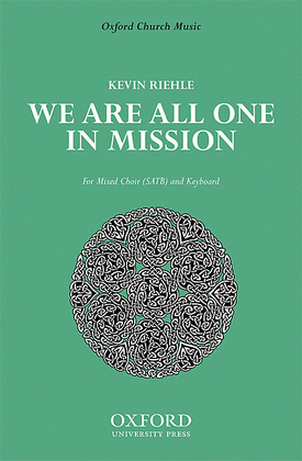 Book cover for We are all one in Mission