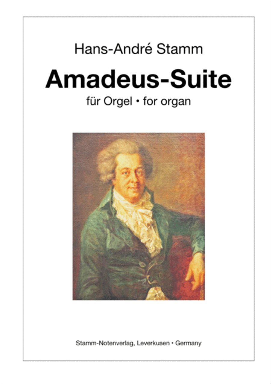 Amadeus-Suite for organ Organ Solo scores gallery preview page 1